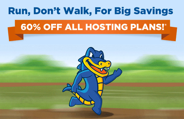 Up to 60% Off New Hosting + $4.99 on Select Domains with Promo Code 60OFF2017! Best website hosting company bar none!